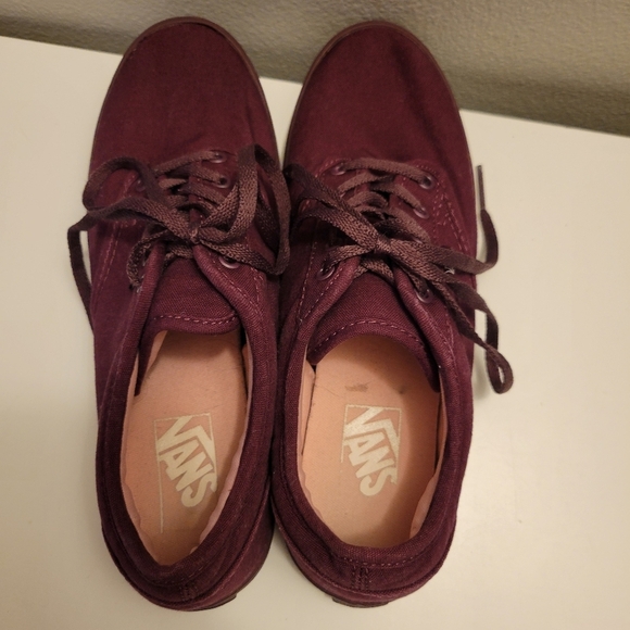 Vans Purple Eggplant Sneakers - Picture 5 of 7